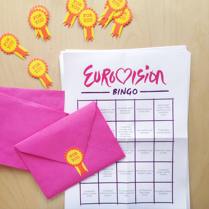 eurovision bingo