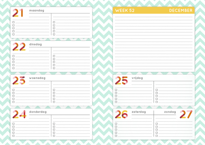 peek confetti agenda 2016 #1 | Team