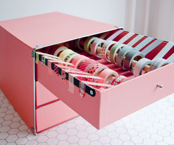 Cadeau leiderschap vasthoudend DIY washi tape houder voor HEMA.nl! | Team Confetti