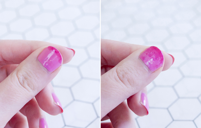 easy fancy pink nails 2