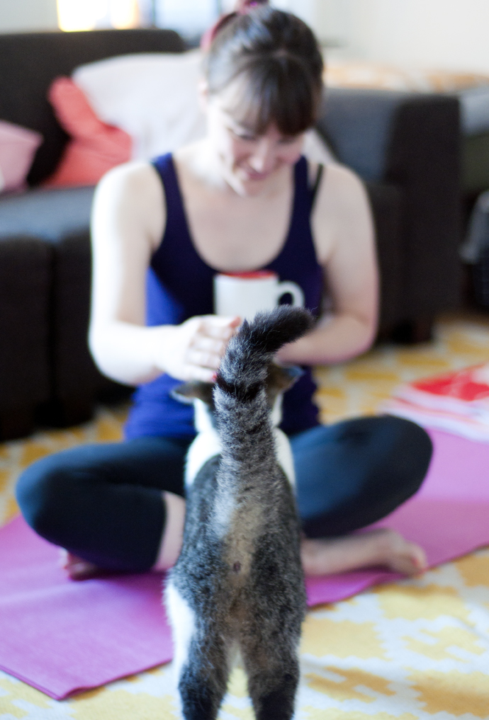 yoga met tetkees