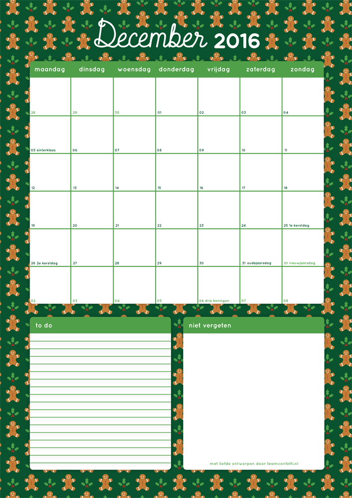 maandplanner-december-2016