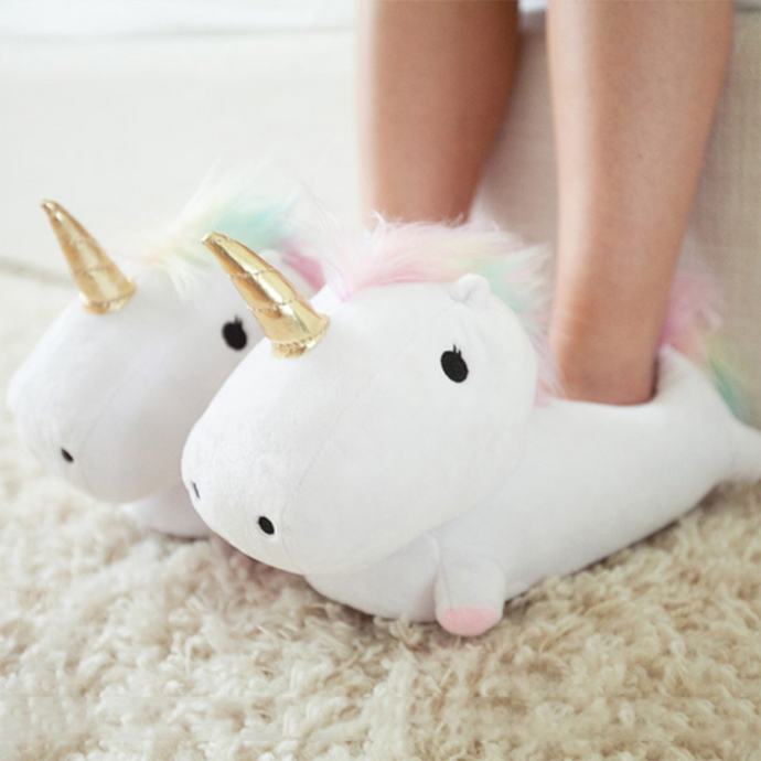 unicorn pantoffels