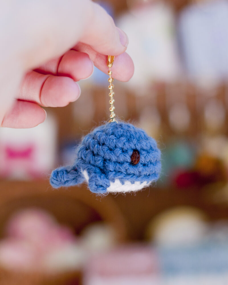 walvis sleutelhanger
