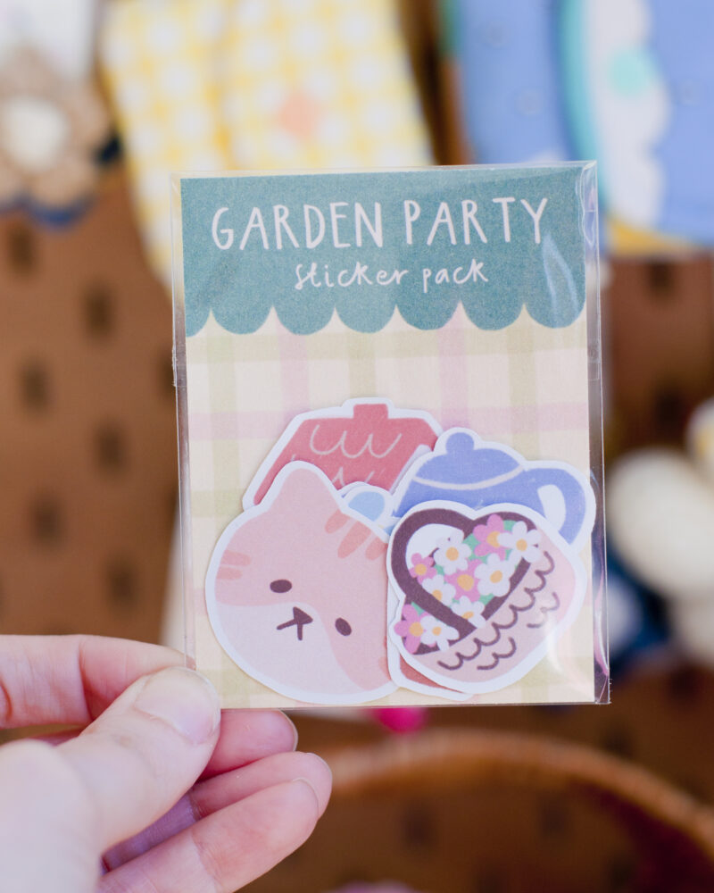 sticker pack - garden party - Afbeelding 2